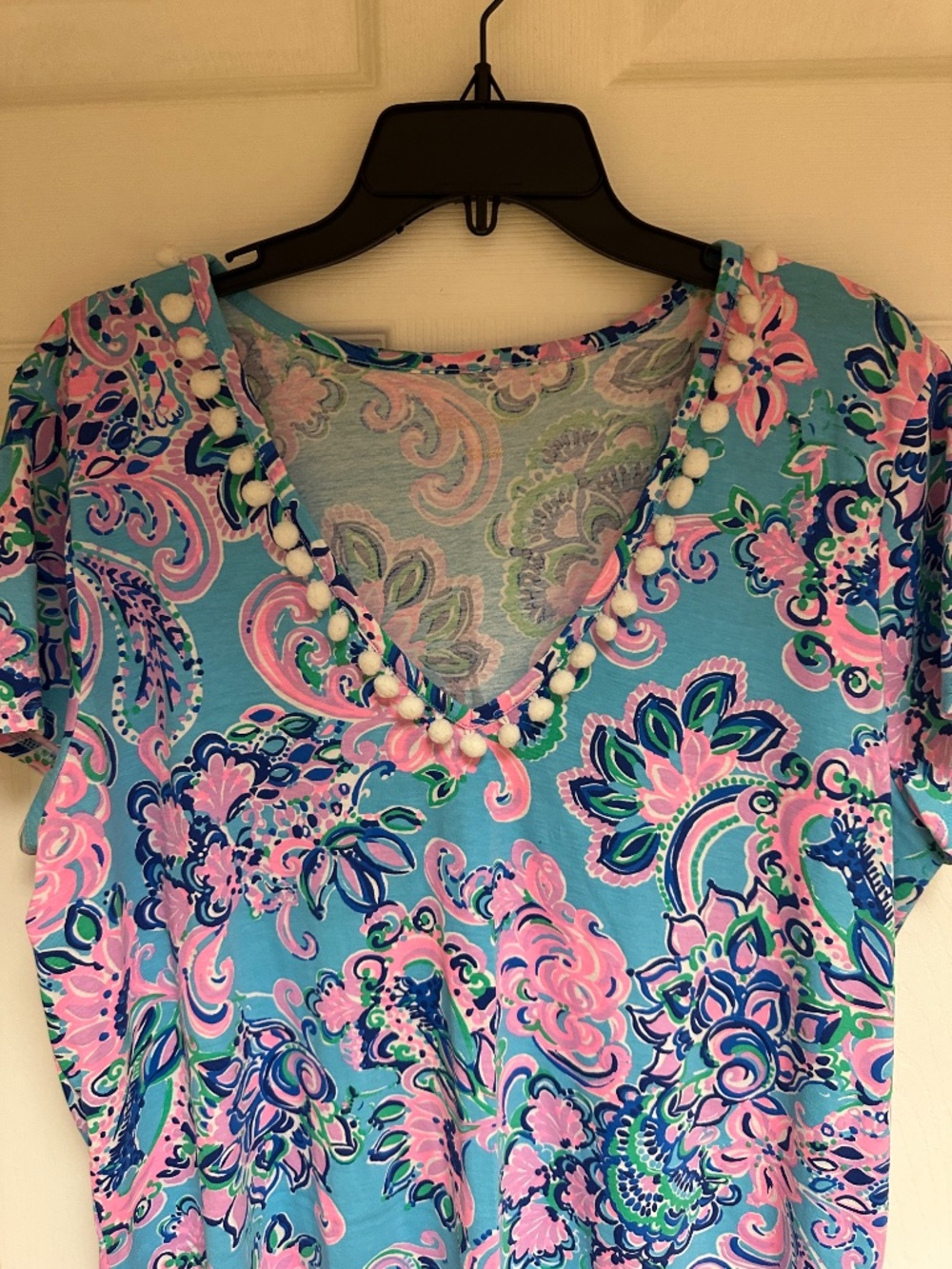 Lilly Pulitzer Etta V‎ Neck Dress  Size XL - Picture 3 of 5
